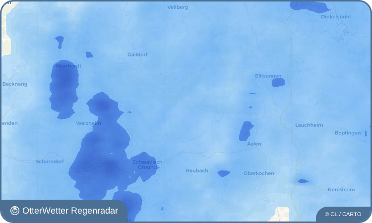 OtterWetter Regenradar-Widget Obergröningen