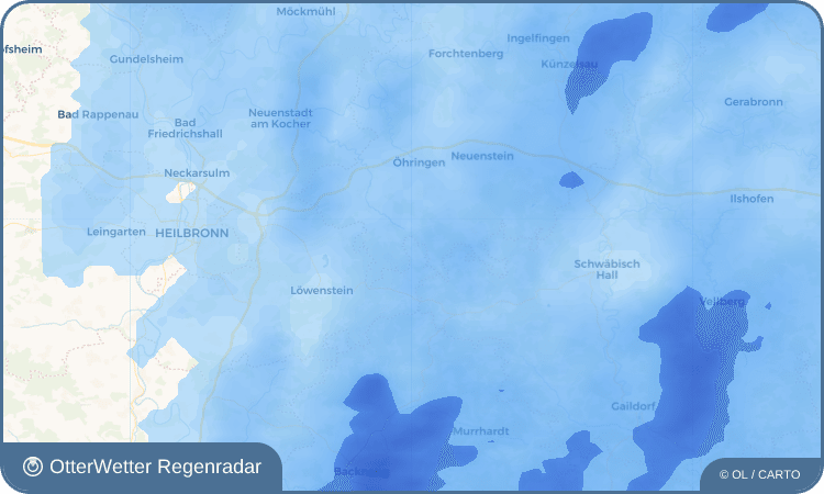 OtterWetter Regenradar-Widget Oberheimbach