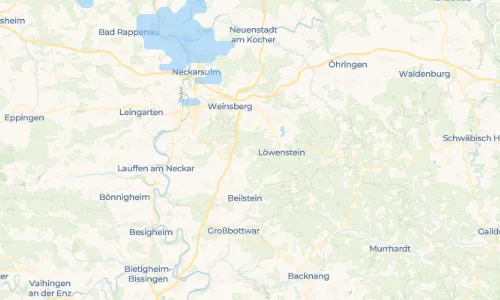 Regenradar Vorschaubild - Aktuelle Niederschläge in Oberheinriet und Umgebung