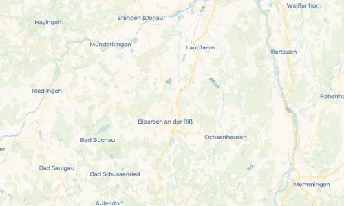 Regenradar Vorschaubild - Aktuelle Niederschläge in Oberhöfen und Umgebung