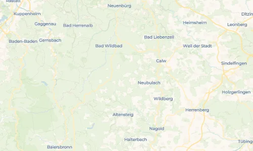 Regenradar Vorschaubild - Aktuelle Niederschläge in Oberkollwangen und Umgebung