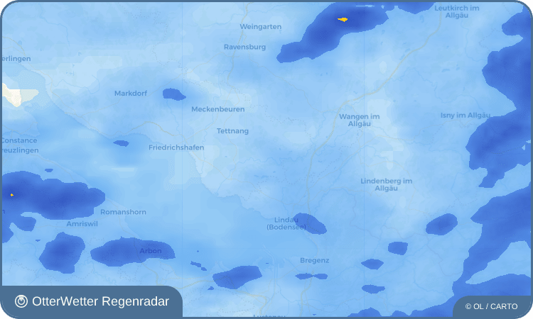 OtterWetter Regenradar-Widget Oberlangnau