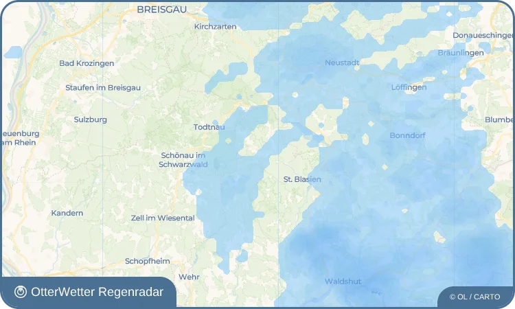 Widget-Vorschau für Oberlehen Wetter-Widget-Vorschau mit Vorhersagedaten für Oberlehen