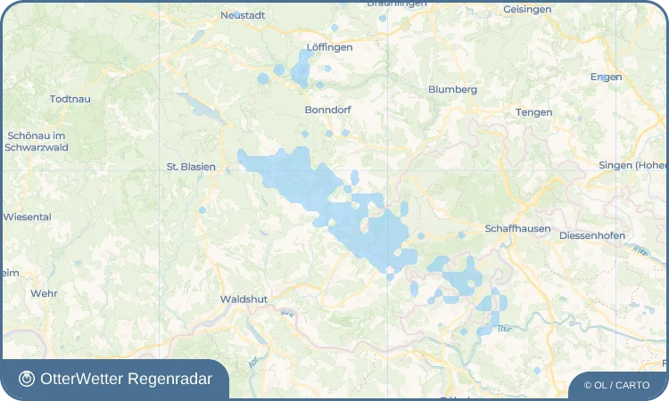 Widget-Vorschau für Obermettingen Wetter-Widget-Vorschau mit Vorhersagedaten für Obermettingen
