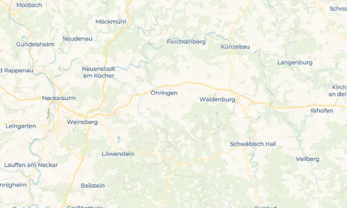 Regenradar Vorschaubild - Aktuelle Niederschläge in Oberohrn und Umgebung