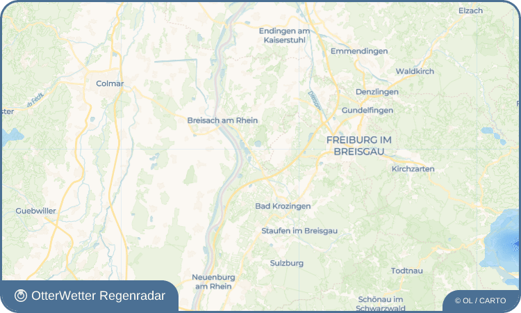 Wetter-Widget-Vorschau mit Vorhersagedaten für Oberrimsingen