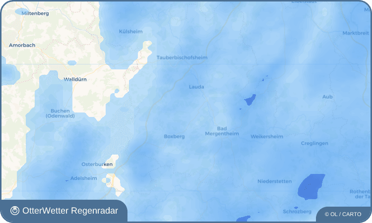 OtterWetter Regenradar-Widget Oberschüpf