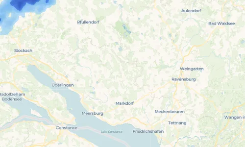 Regenradar-Vorschau: aktuelle Niederschläge in Obersiggingen und Umgebung