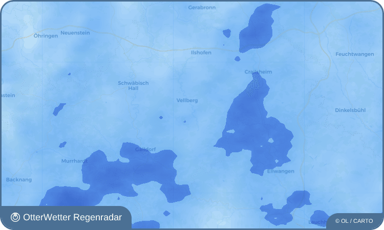 OtterWetter Regenradar-Widget Obersontheim