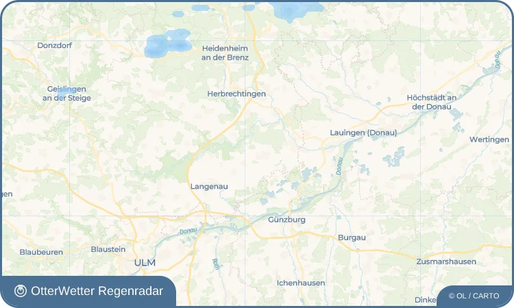 Wetter-Widget-Vorschau mit Vorhersagedaten für Oberstotzingen
