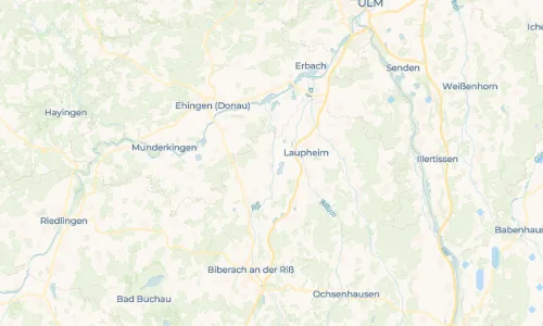 Regenradar Obersulmetingen: aktuelle Niederschläge in Obersulmetingen und Umgebung, Stand 24. Oktober 2026 um 11:40 Uhr