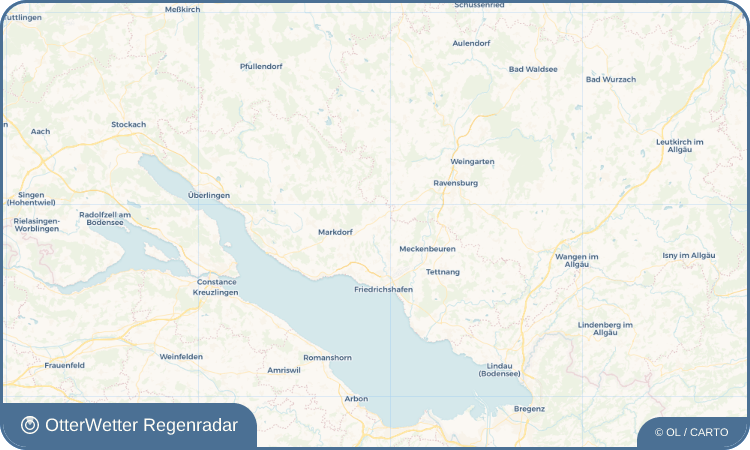OtterWetter Regenradar-Widget Oberteuringen