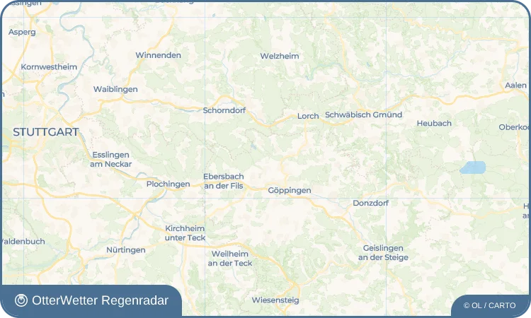 Wetter-Widget-Vorschau mit Vorhersagedaten für Oberwälden