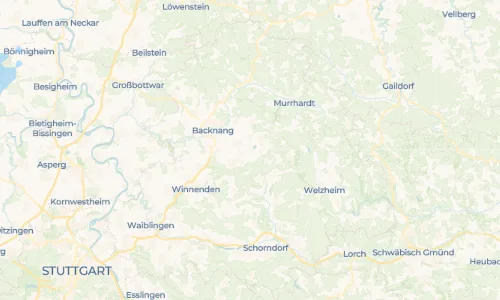 Regenradar Vorschaubild - Aktuelle Niederschläge in Oberweissach und Umgebung