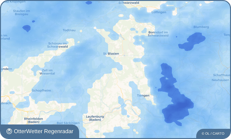 Wetter-Widget-Vorschau mit Vorhersagedaten für Oberweschnegg