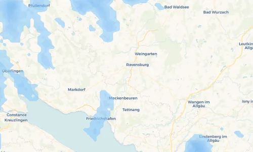 Regenradar-Vorschau: aktuelle Niederschläge in Oberzell und Umgebung