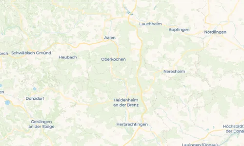 Regenradar Vorschaubild - Aktuelle Niederschläge in Ochsenberg und Umgebung
