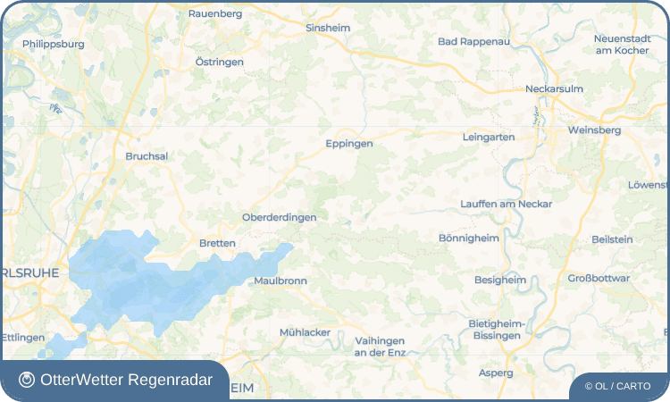 Wetter-Widget-Vorschau mit Vorhersagedaten für Ochsenburg