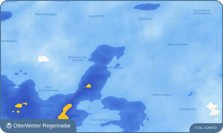 OtterWetter Regenradar-Widget Ochsenhausen