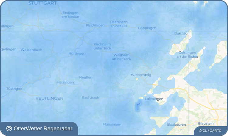 OtterWetter Regenradar-Widget Ochsenwang
