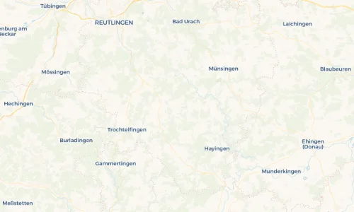 Regenradar Vorschaubild - Aktuelle Niederschläge in Ödenwaldstetten und Umgebung