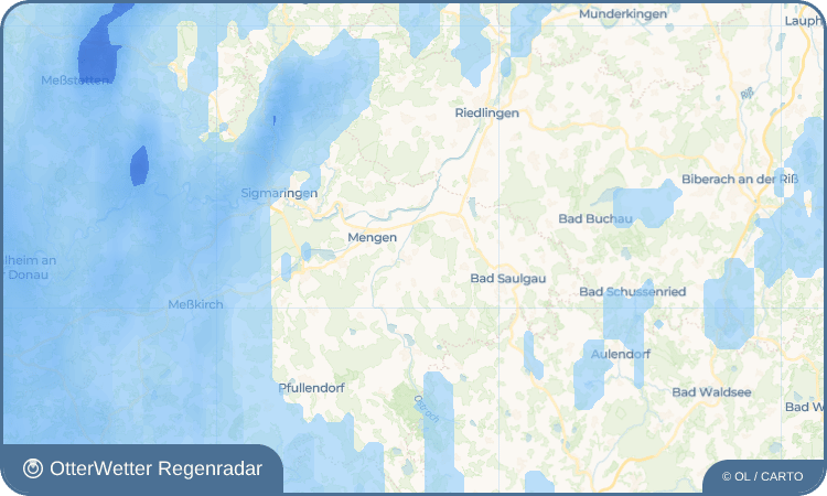 OtterWetter Regenradar-Widget Ölkofen