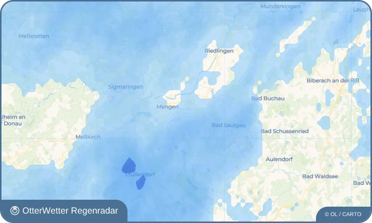 Wetter-Widget-Vorschau mit Vorhersagedaten für Ölkofen