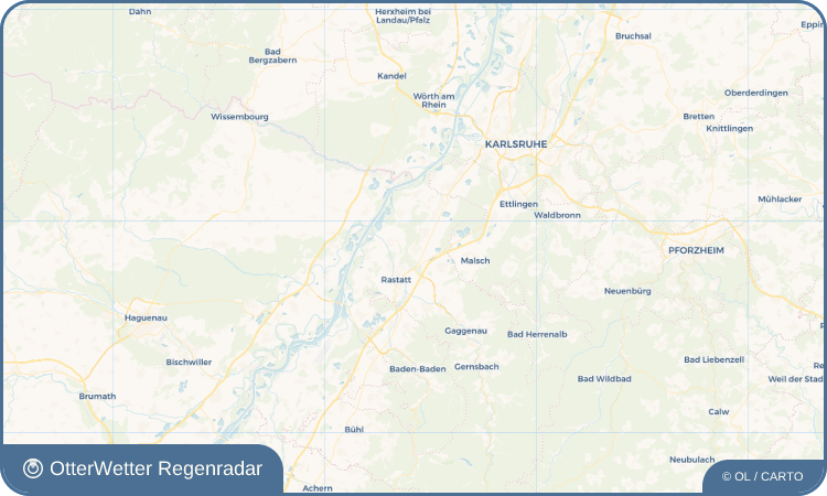OtterWetter Regenradar-Widget Ötigheim