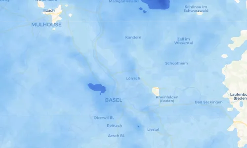 Regenradar Vorschaubild - Aktuelle Niederschläge in Ötlingen und Umgebung