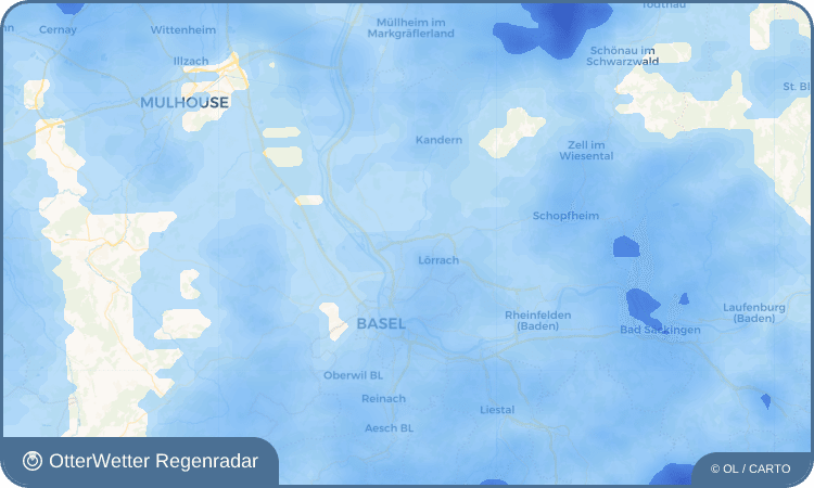 OtterWetter Regenradar-Widget Ötlingen