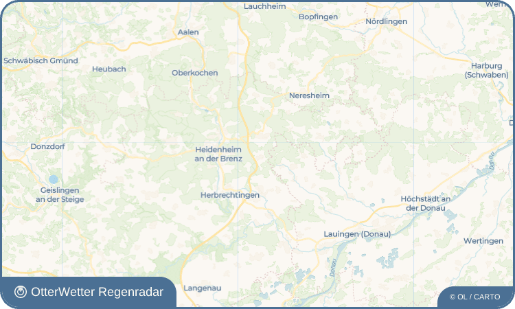 OtterWetter Regenradar-Widget Oggenhausen