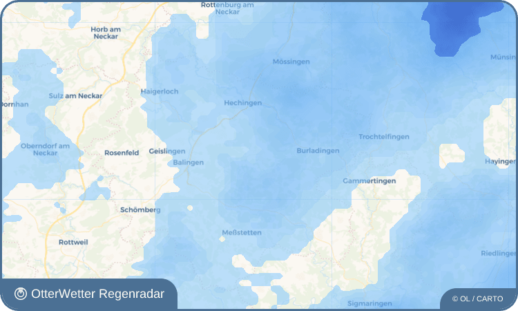 Widget-Vorschau für Onstmettingen Wetter-Widget-Vorschau mit Vorhersagedaten für Onstmettingen