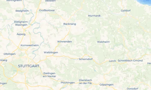Regenradar Oppelsbohm: aktuelle Niederschläge in Oppelsbohm und Umgebung, Stand 17. Oktober 2026 um 22:35 Uhr