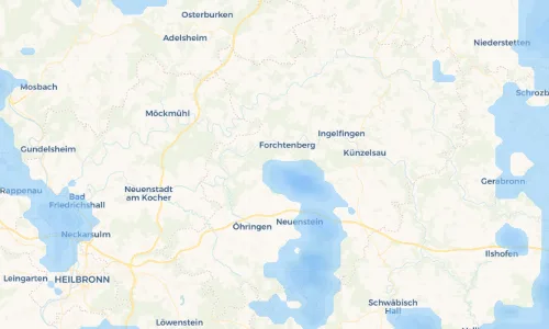 Regenradar Vorschaubild - Aktuelle Niederschläge in Orendelsall und Umgebung