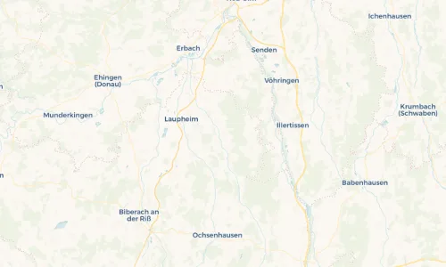 Regenradar Vorschaubild - Aktuelle Niederschläge in Orsenhausen und Umgebung