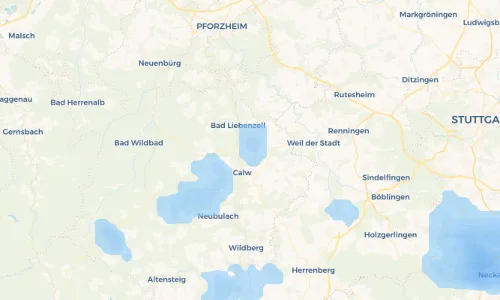 Regenradar Vorschaubild - Aktuelle Niederschläge in Ottenbronn und Umgebung
