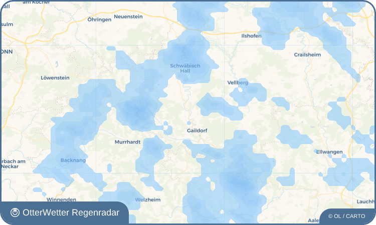 Widget-Vorschau für Ottendorf Wetter-Widget-Vorschau mit Vorhersagedaten für Ottendorf