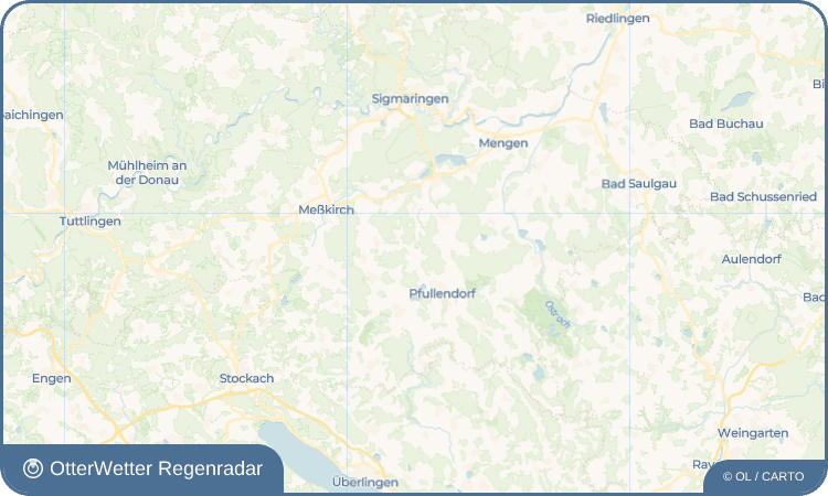 OtterWetter Regenradar-Widget Otterswang