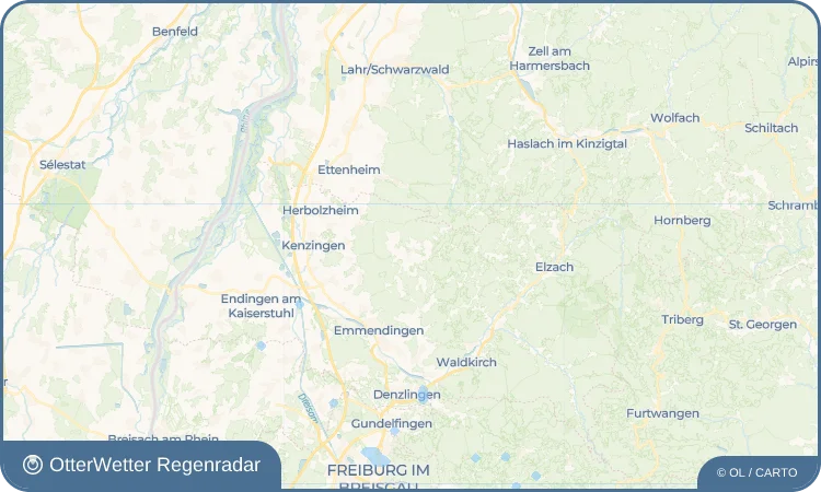 Widget-Vorschau für Ottoschwanden Wetter-Widget-Vorschau mit Vorhersagedaten für Ottoschwanden