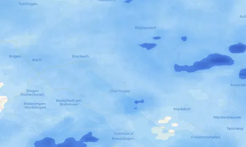 Regenradar Vorschaubild - Aktuelle Niederschläge in Owingen und Umgebung
