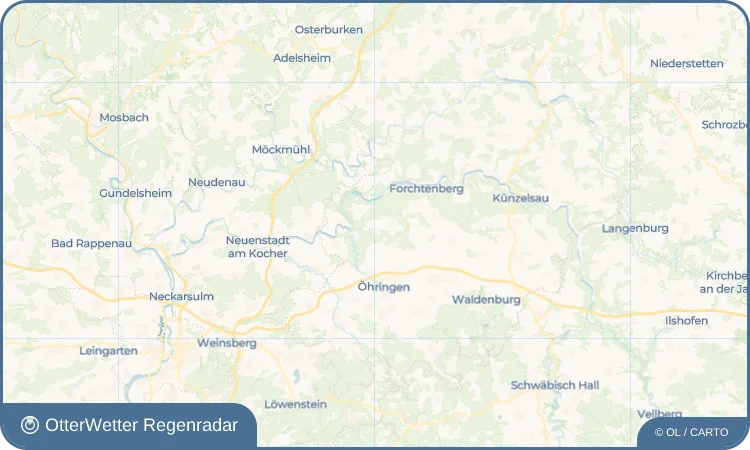 Wetter-Widget-Vorschau mit Vorhersagedaten für Pfahlbach