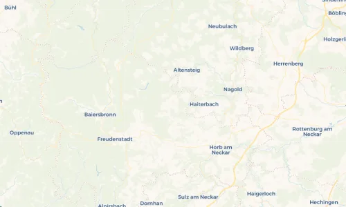 Regenradar Vorschaubild - Aktuelle Niederschläge in Pfalzgrafenweiler und Umgebung