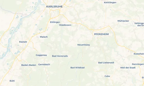 Regenradar Vorschaubild - Aktuelle Niederschläge in Pfinzweiler und Umgebung