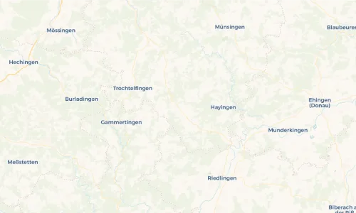 Regenradar-Vorschau: aktuelle Niederschläge in Pfronstetten und Umgebung