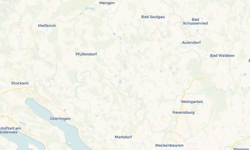 Regenradar Vorschaubild - Aktuelle Niederschläge in Pfrungen und Umgebung