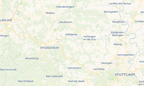 Regenradar Pinache: aktuelle Niederschläge in Pinache und Umgebung, Stand 18. Oktober 2026 um 7:15 Uhr