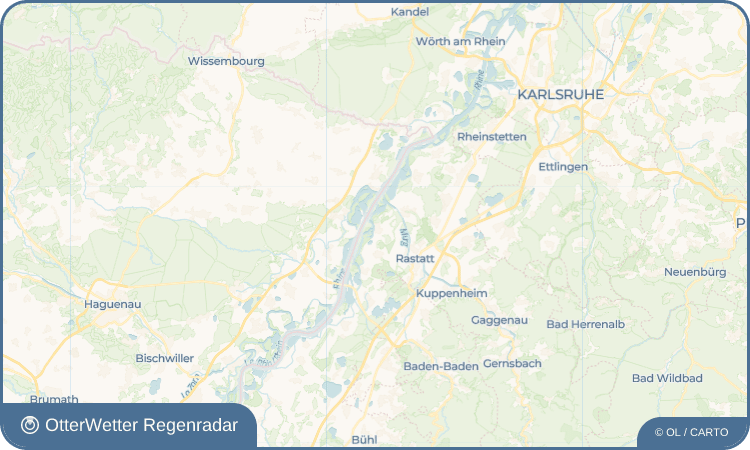 OtterWetter Regenradar-Widget Plittersdorf