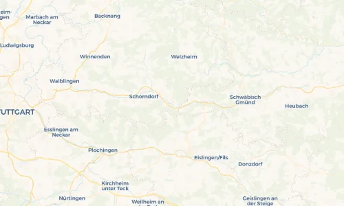 Regenradar Vorschaubild - Aktuelle Niederschläge in Plüderhausen und Umgebung