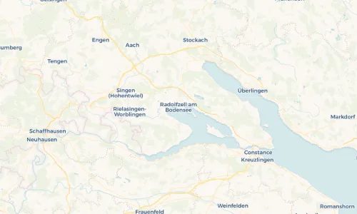 Regenradar Vorschaubild - Aktuelle Niederschläge in Radolfzell am Bodensee und Umgebung