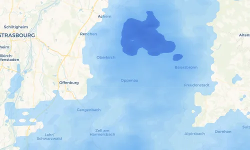 Regenradar Vorschaubild - Aktuelle Niederschläge in Ramsbach und Umgebung